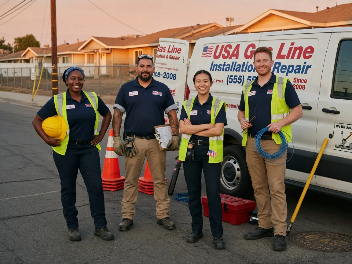 Gas Line Installation company in Fairland, IN
